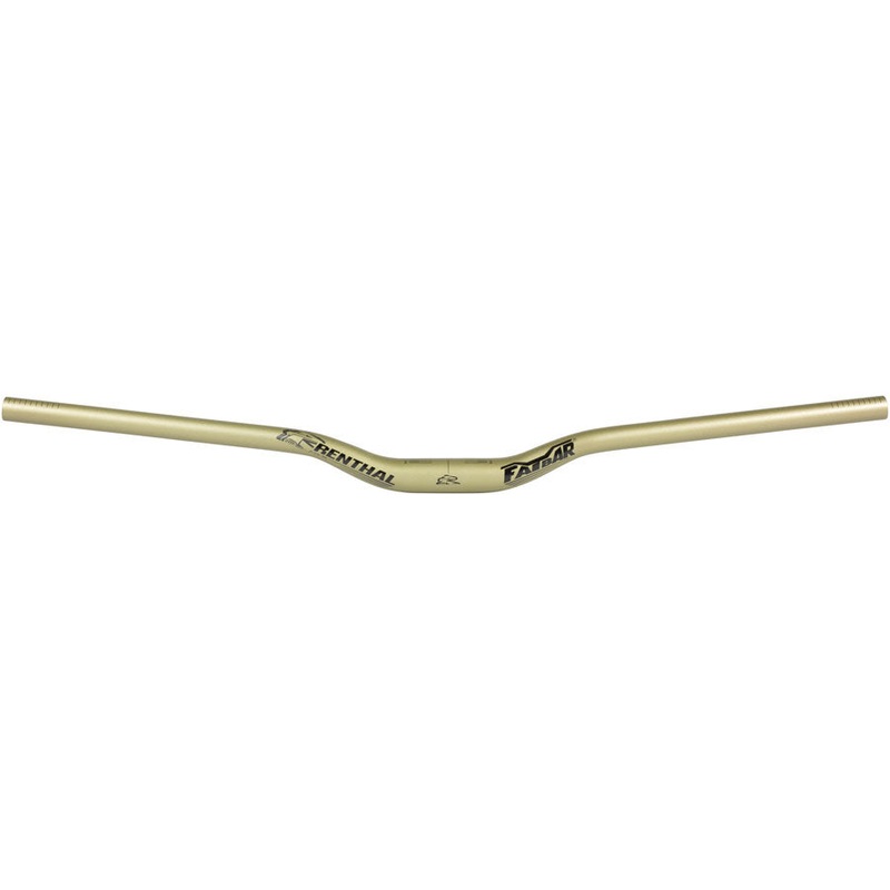 Renthal FatBar Handlebar – Aluminum 30mm 800mm 31.8mm Gold V3