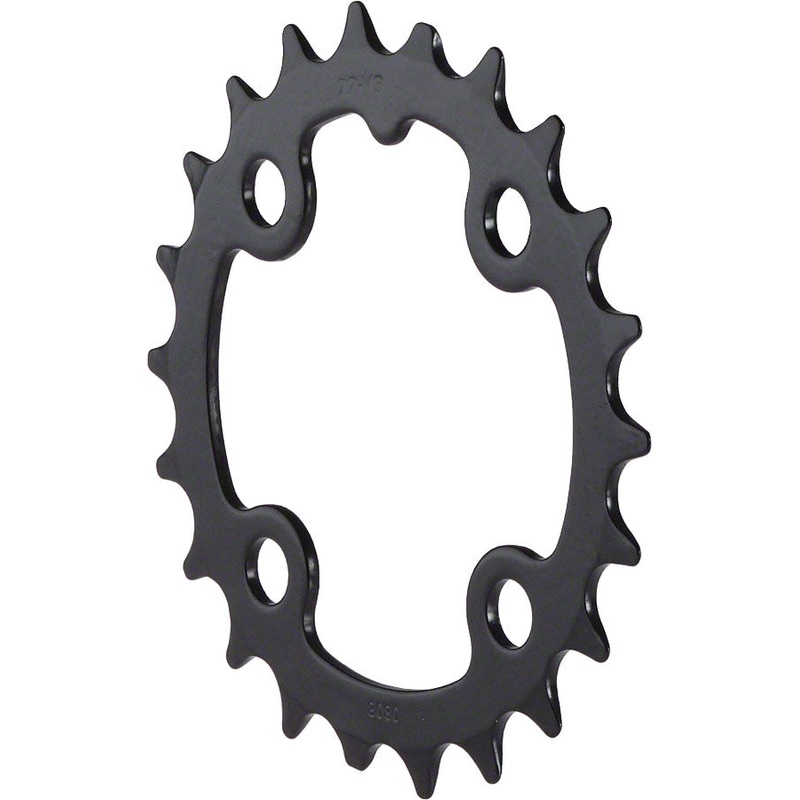 TruVativ Trushift 24T x 64mm Black Chainring Steel