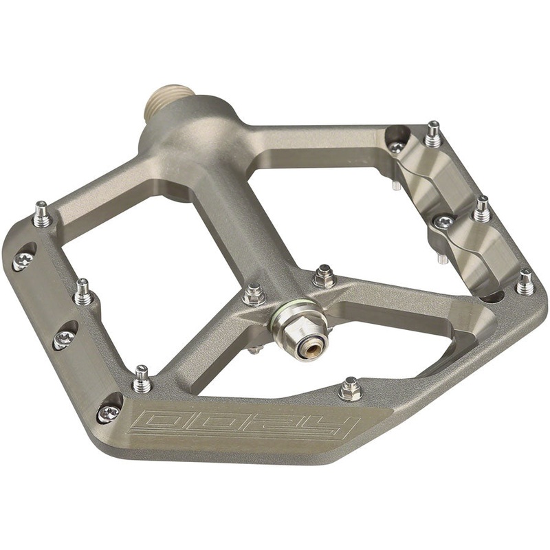 Spank Oozy Pedals – Platform Aluminum 9/16 Gun Metal