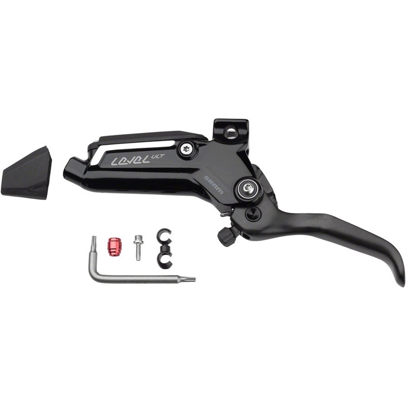 SRAM Level Ultimate Stealth Disc Brake Lever Assembly – Carbon Lever Blade For 2-Piston Level Ultimate Stealth Gloss BLK C1