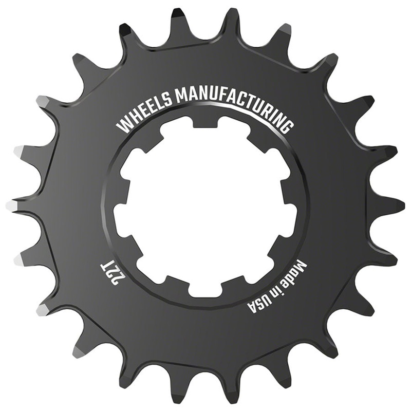 Wheels Manufacturing SOLO-SPEED Cog – 22t Fits SOLO-SPLINE SOLO-XD kits BLK