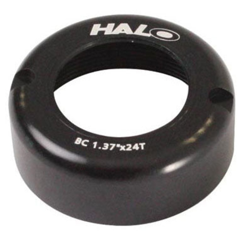 Halo Fix-T Alloy Thread Cover Cap Black