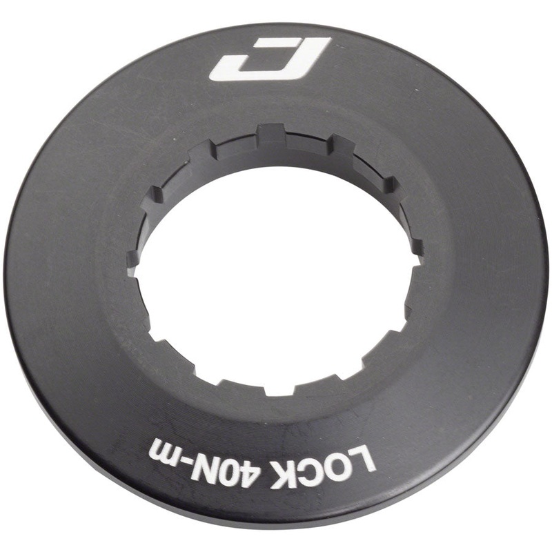 Jagwire Center Lock Disc Brake Rotor Lock Ring for 9-12mm Axles Alloy Black