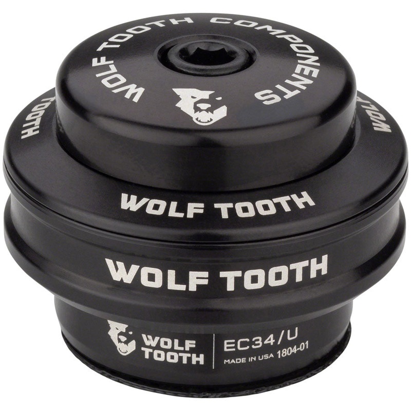 Wolf Tooth Premium Headset – EC34/28.6 Upper 16mm Stack Black