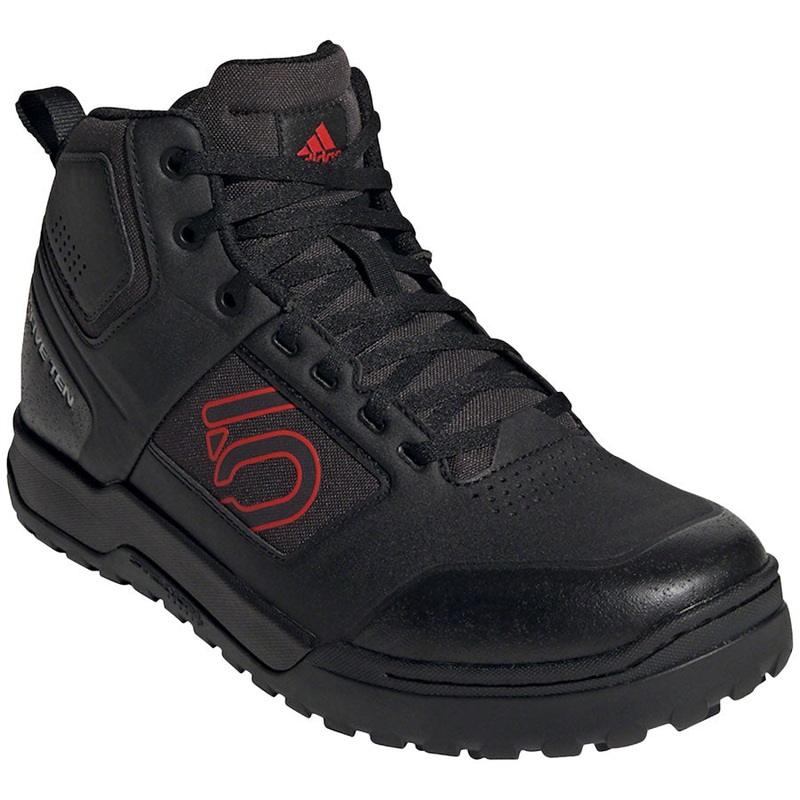 Five Ten Impact Pro Mid Flat Shoes – Men’s Core Black/Red/Core Black 8