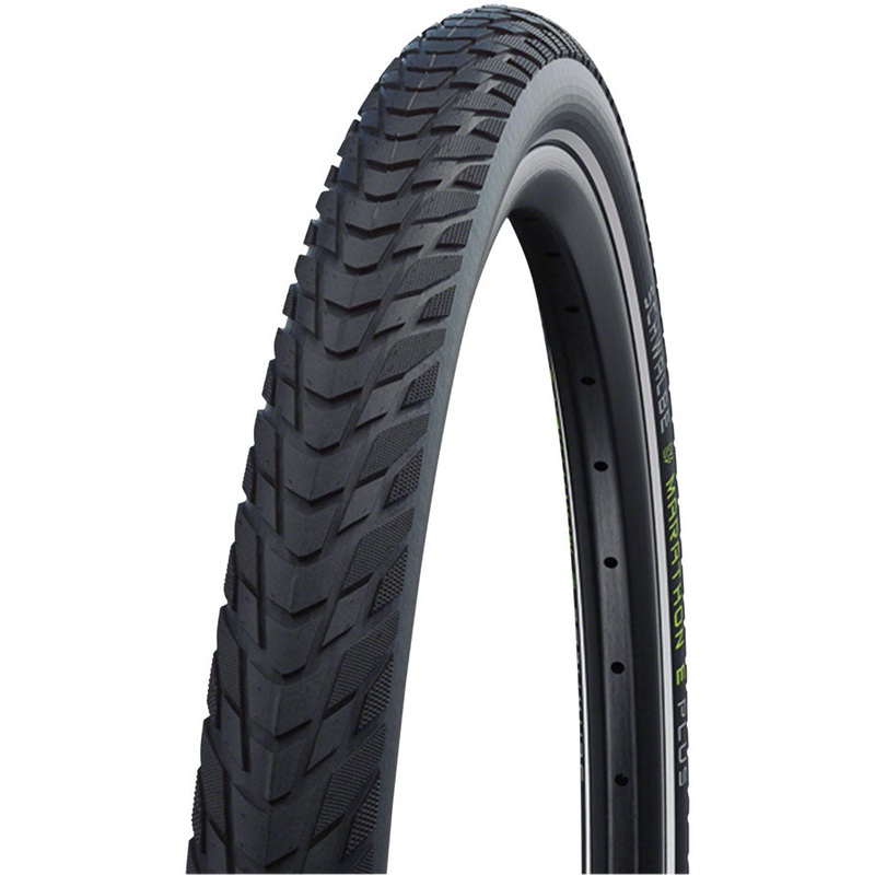 Schwalbe Marathon E-Plus Tire – 700 x 38 Clincher Wire BLK/Reflective Performance Addix SmartGuard