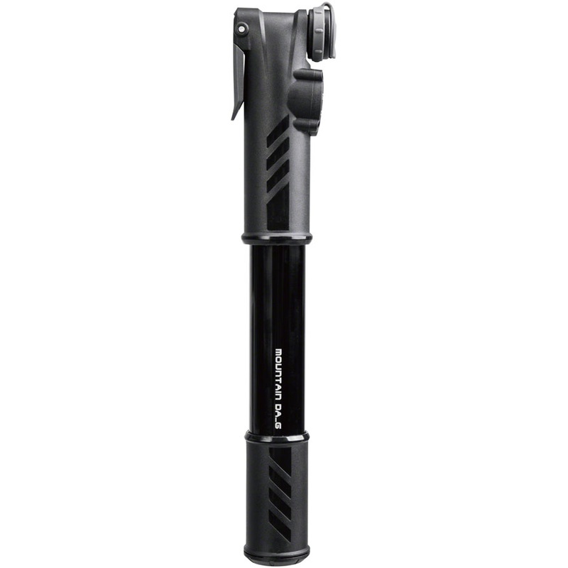 Topeak Mountain DA G Mini Pump 60psi With Gauge Black