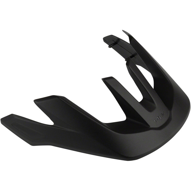 MET Helmets USB LED Visor – Titanium Metallic/Matte