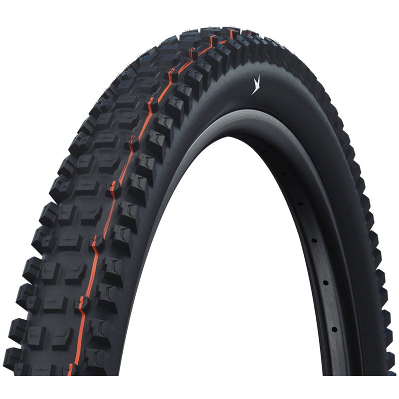 Schwalbe Albert Tire – 27.5 x 2.60 Tubeless Folding BLK Evolution Line Gravity Pro Addix Soft Radial E-50