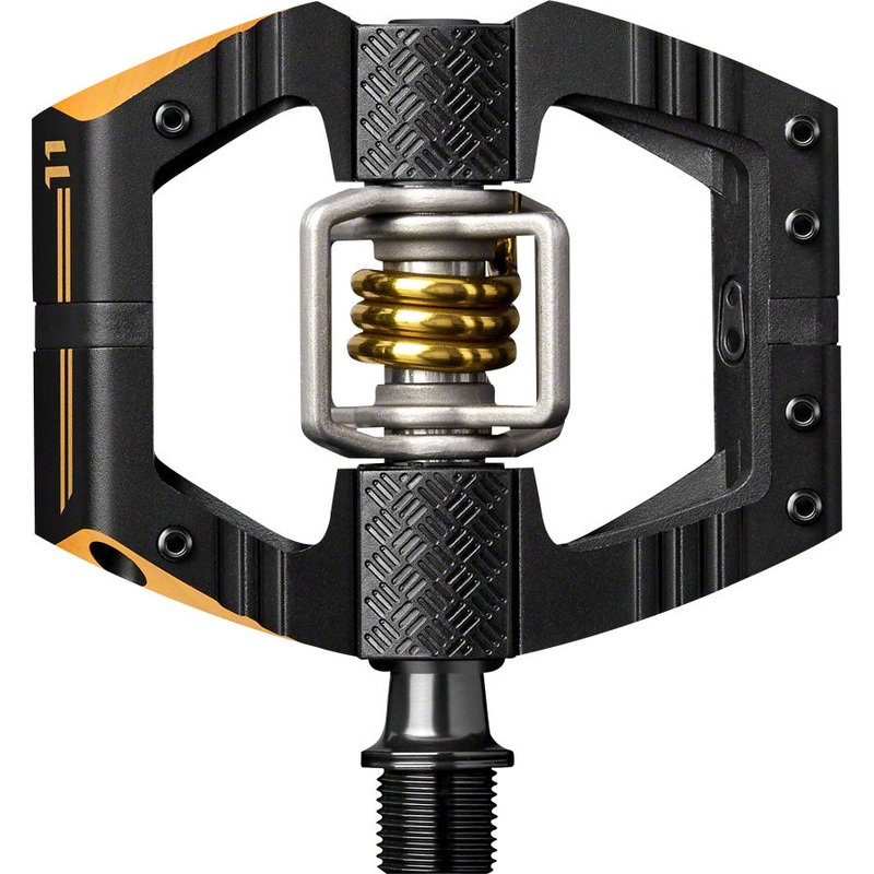 Crankbrothers Mallet Enduro 11 Pedals – Dual Sided Clipless Aluminum 9/16 BLK/Gold