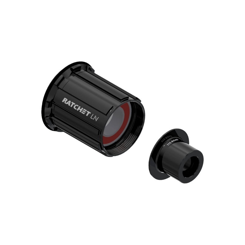 DT Swiss HG 11sp Road FH Body w/ 12×142 EC Ratchet LN Hubs