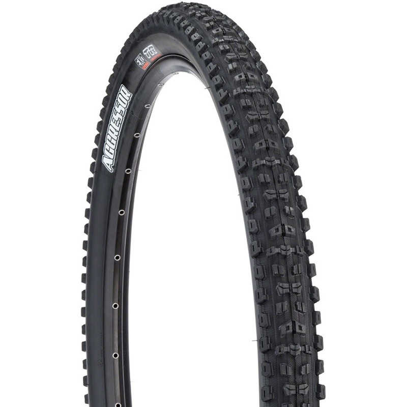 Maxxis Aggressor Tire – 27.5 x 2.3 Tubeless Folding Black Dual EXO