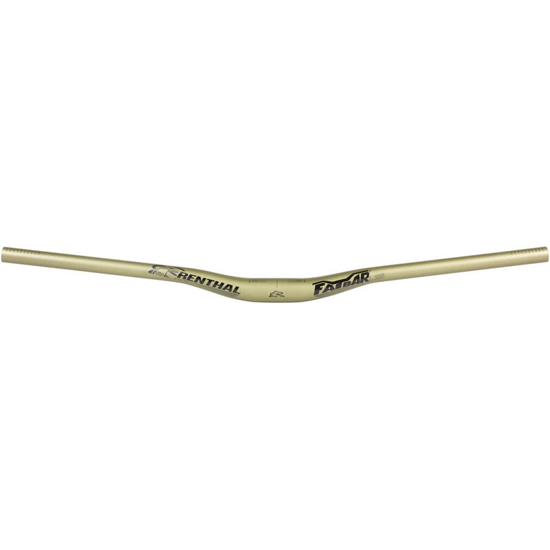 Renthal FatBar Lite 35 Handlebar – Aluminum 20mm 760mm 35mm Gold V3
