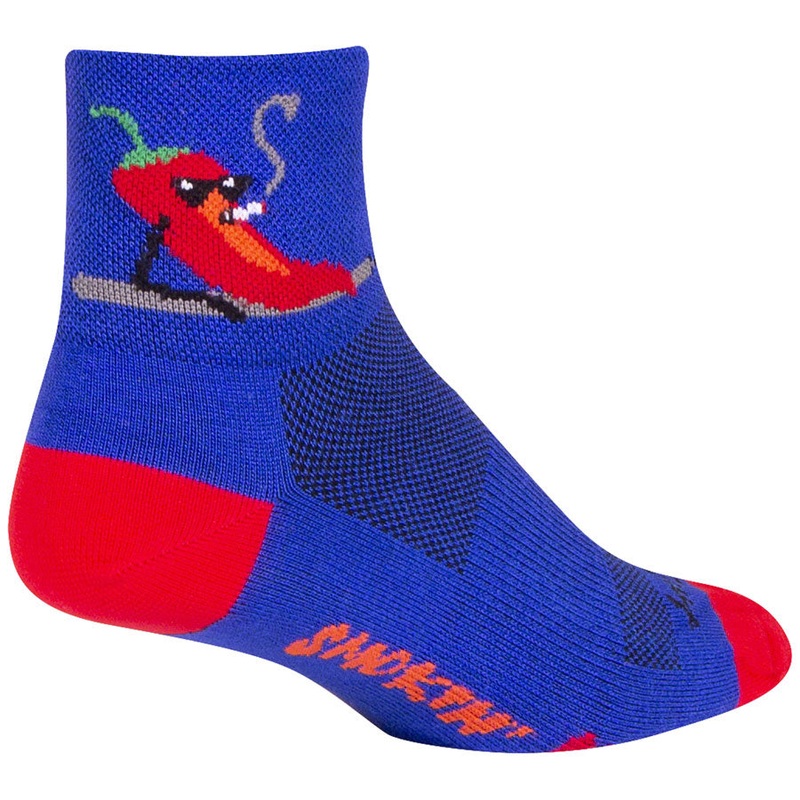 SockGuy Classic Smokin’ Hot Socks – 3 Small/Medium