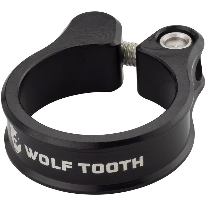 Wolf Tooth Seatpost Clamp – 31.8mm Bolt-On Black