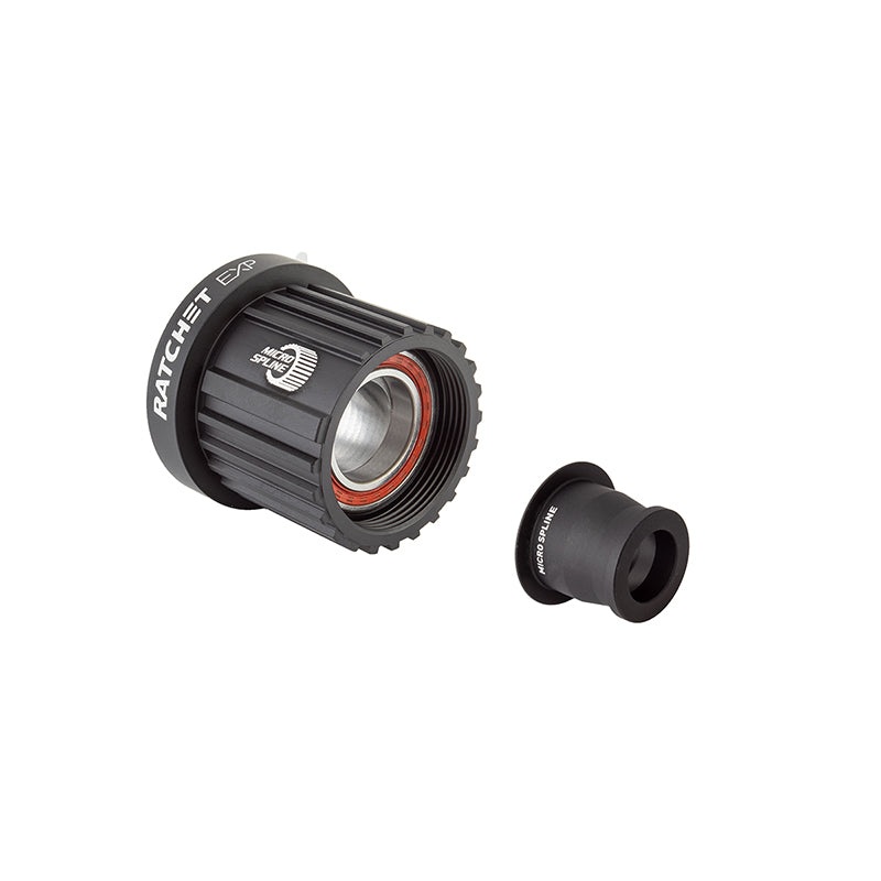 DT Swiss Ratchet EXP Freehub Body – Shimano Micro Spline Light Aluminum Sealed Bearing Kit w/ End Cap 12 x 142/148 mm
