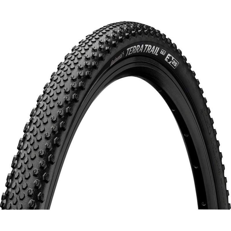 Continental Terra Trail Tire – 700 x 35 Tubeless Folding BLK SL PureGrip ShieldWall System E25