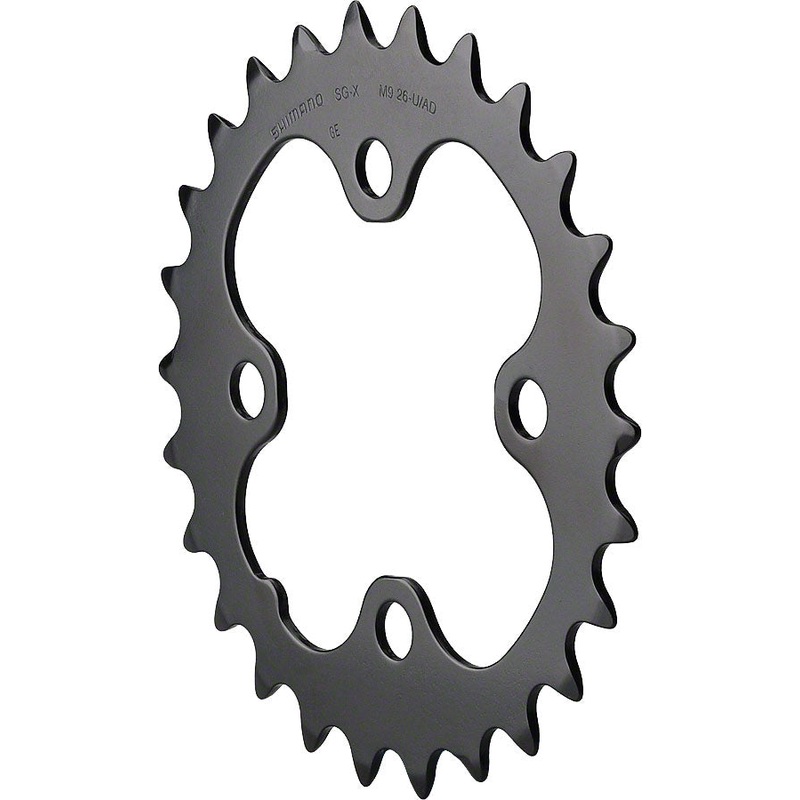 Shimano SLX M660/5 26t 64mm 9-Speed LX T671 10-Speed Inner Chainring Black