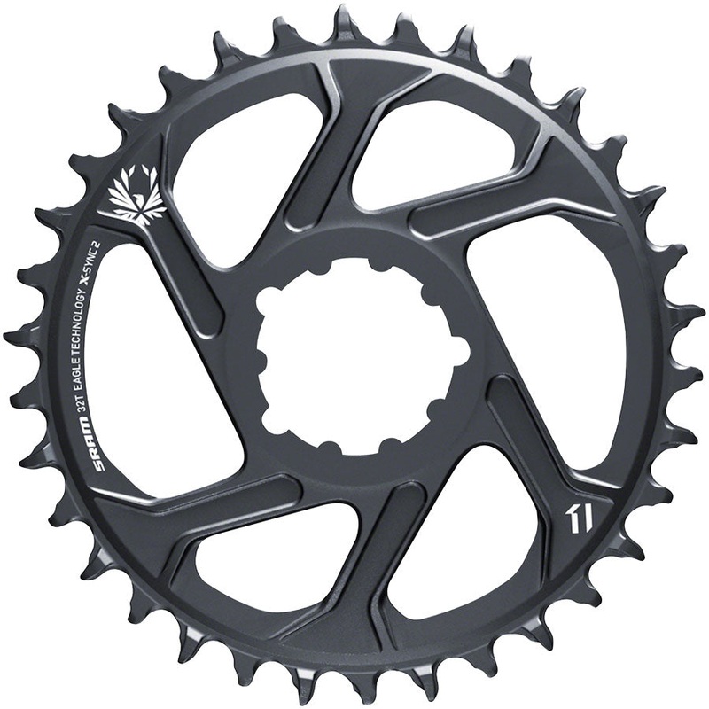 SRAM 32T X-Sync 2 SL Direct Mount Eagle Chainring 3mm Boost Offset Lunar Gray