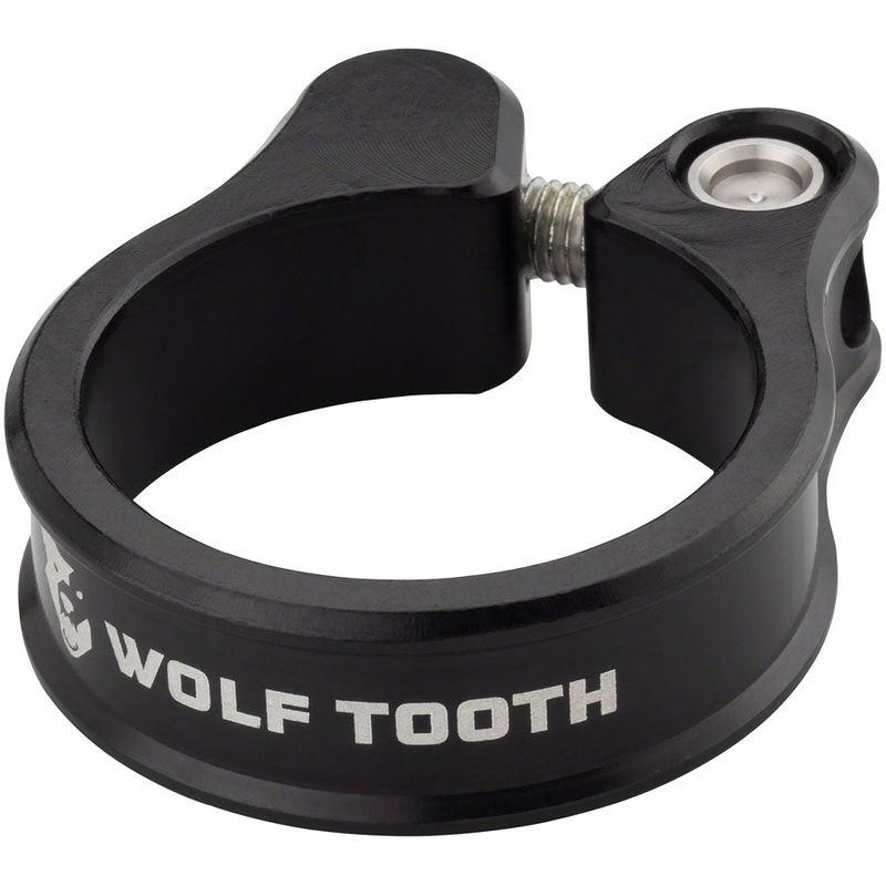 Wolf Tooth Seatpost Clamp – 34.9mm Bolt-On Black