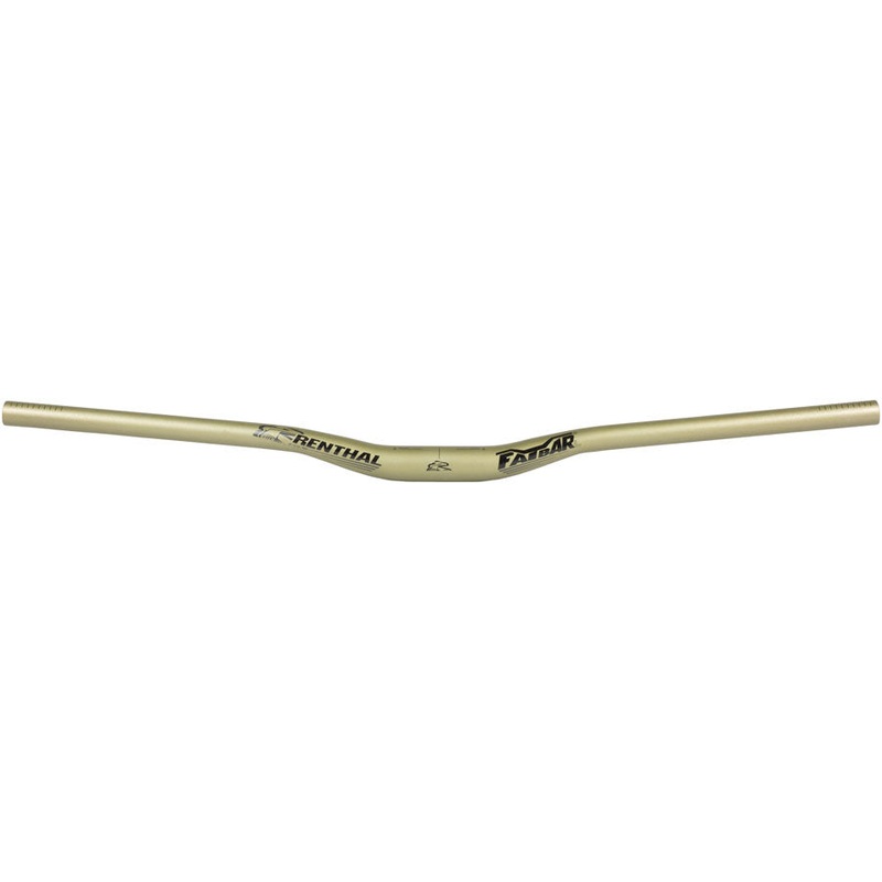 Renthal FatBar Lite Handlebar – Aluminum 20mm 760mm 31.8mm Gold V3
