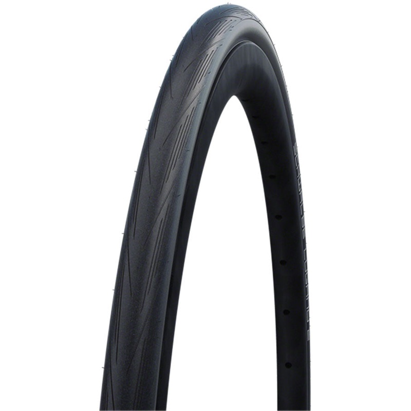 Schwalbe Lugano II Tire – 700 x 25 Clincher Wire Black K-Guard Endurance