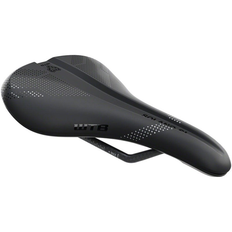 WTB Solano SL Saddle – Carbon Black Wide Fusion Form