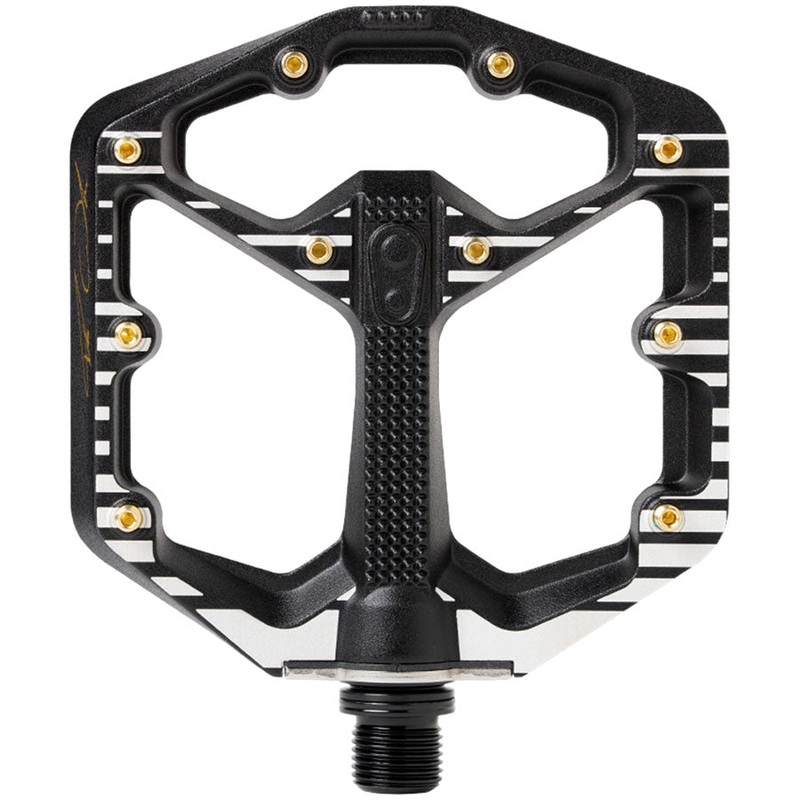 Crankbrothers Stamp 7 Fabio Wibmer Signature Edition Pedals – Platform Aluminum 9/16 BLK Small