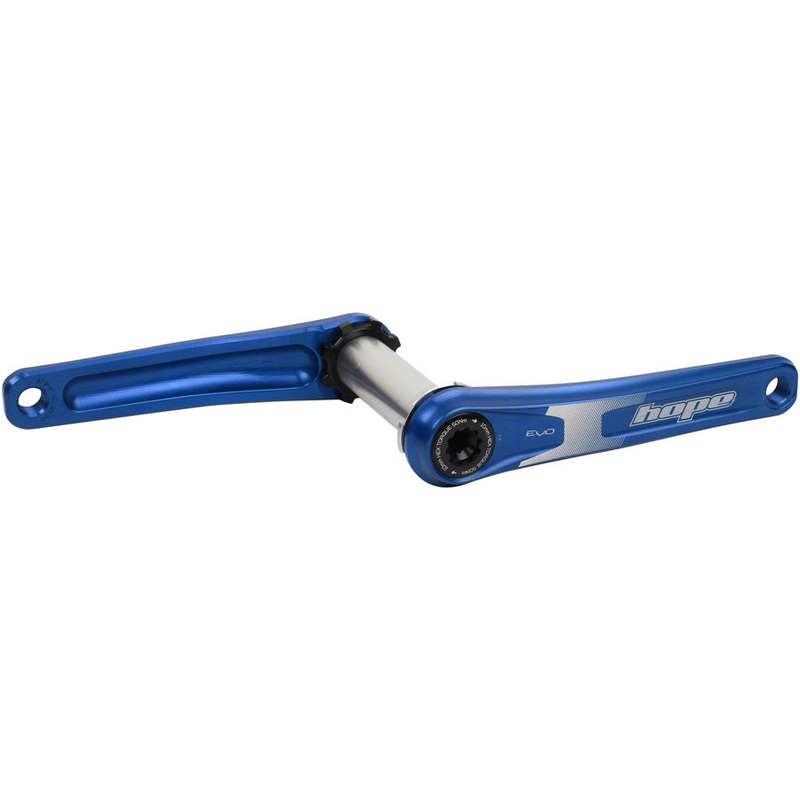 Hope Evo Crankset – 170mm Direct Mount 30mm Spindle For 135/142/141/148mm Rear Spacing Blue