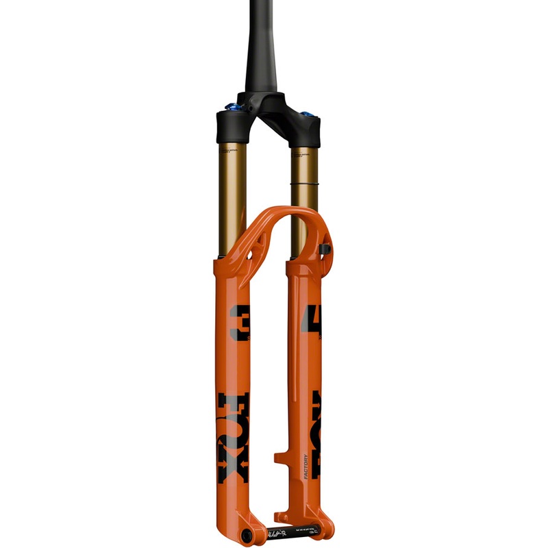 FOX 34 SL Factory Suspension Fork – 29 120 mm 15 x 110 mm Kabolt SL 44mm Offset GRIP SL Damper Push-Lock  Shiny Orange