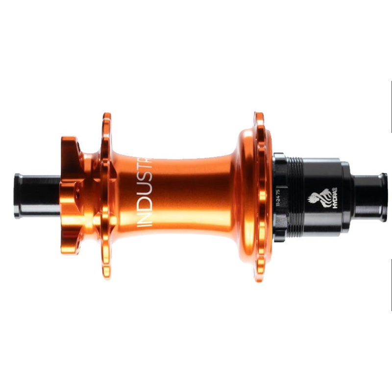 Industry Nine Hydra 2 Classic Rear Hub – 12 x 148mm 6-Bolt XD Orange 28H