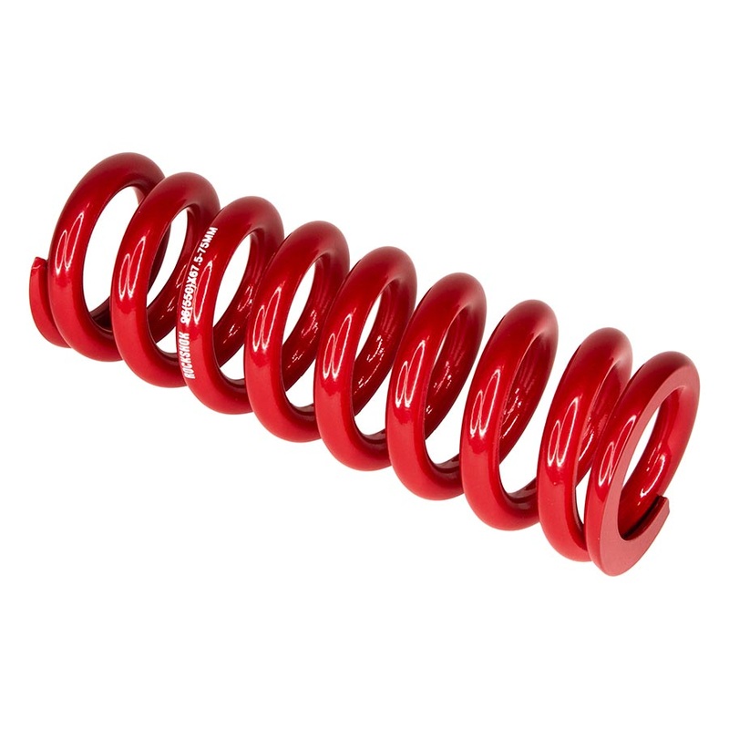 RockShox Metric Coil Spring – 151mm Length 57.5 – 65mm Travel 450 lb Electric Red
