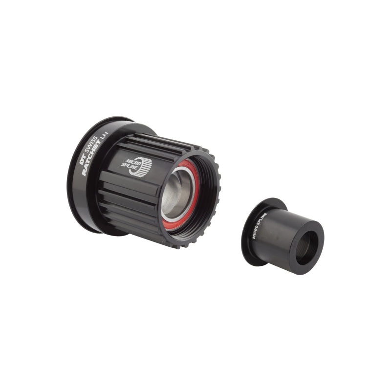DT Swiss Ratchet LN Freehub Body – Shimano Micro Spline Standard Aluminum Sealed Bearing Kit w/ End Cap 12 x 142/148 mm