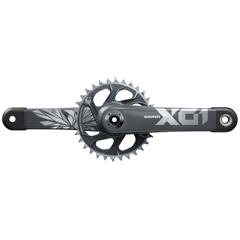 SRAM X01 Eagle 55CL Crankset – 175mm 12-Speed 32t Direct Mount DUB Spindle Interface Lunar/Polar 55mm Chainline C3
