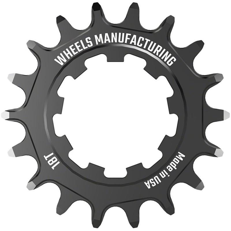Wheels Manufacturing SOLO-SPEED Cog – 18t Fits SOLO-SPLINE SOLO-XD kits BLK