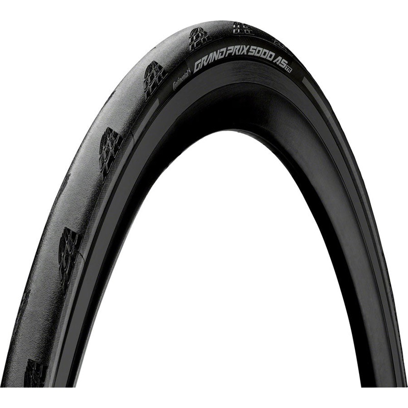 Continental Grand Prix 5000 All Season TR Tire – 700 x 28 Tubeless Folding BLK BLKChili Vectran Breaker LazerGrip