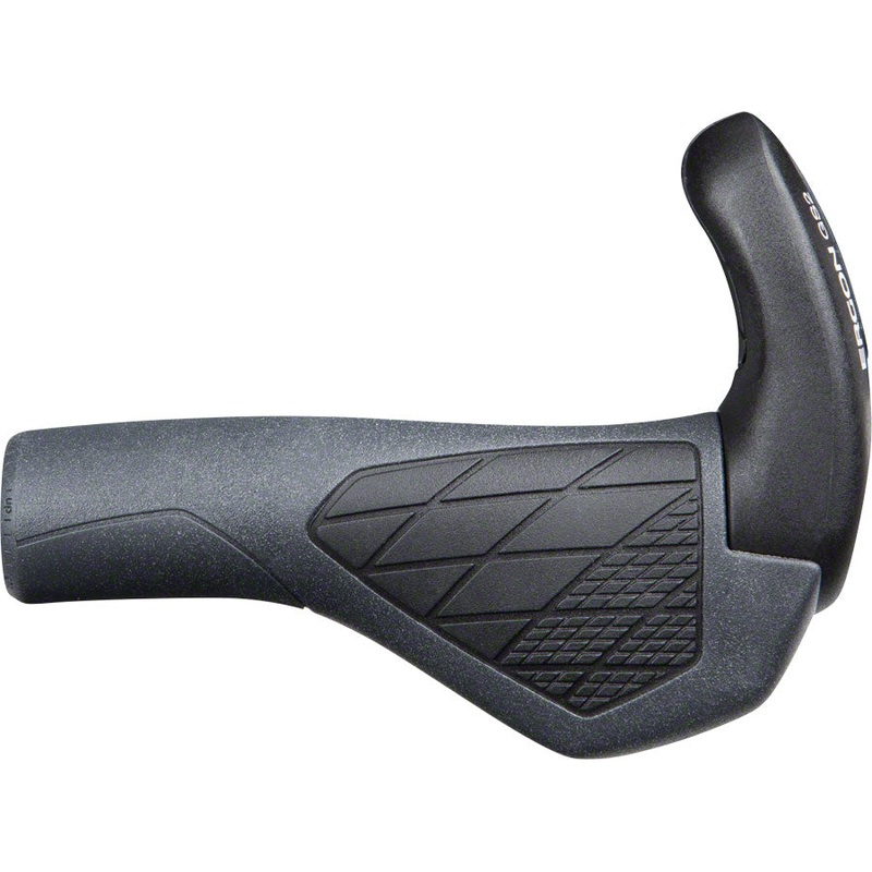 Ergon GS2 Grips – Black/Gray Lock-On Large
