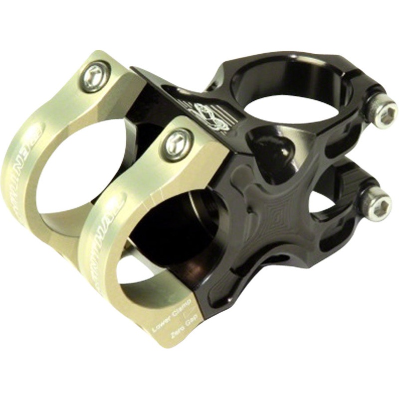 Renthal Apex 35 Stem – 40mm 35 Clamp +/-6 1 1/8 Aluminum Black/Gold