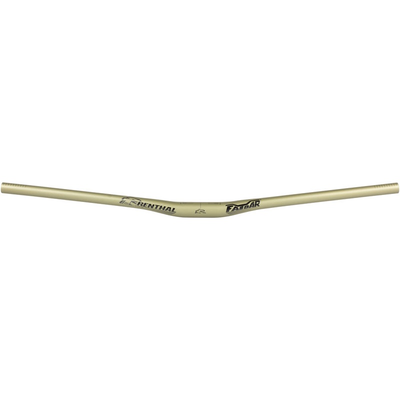 Renthal FatBar Handlebar – Aluminum 10mm 800mm 31.8mm Gold V3