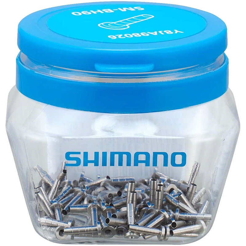 Shimano BH90 Brake Hose Connecting Insert – Bulk Jar 100 pcs.