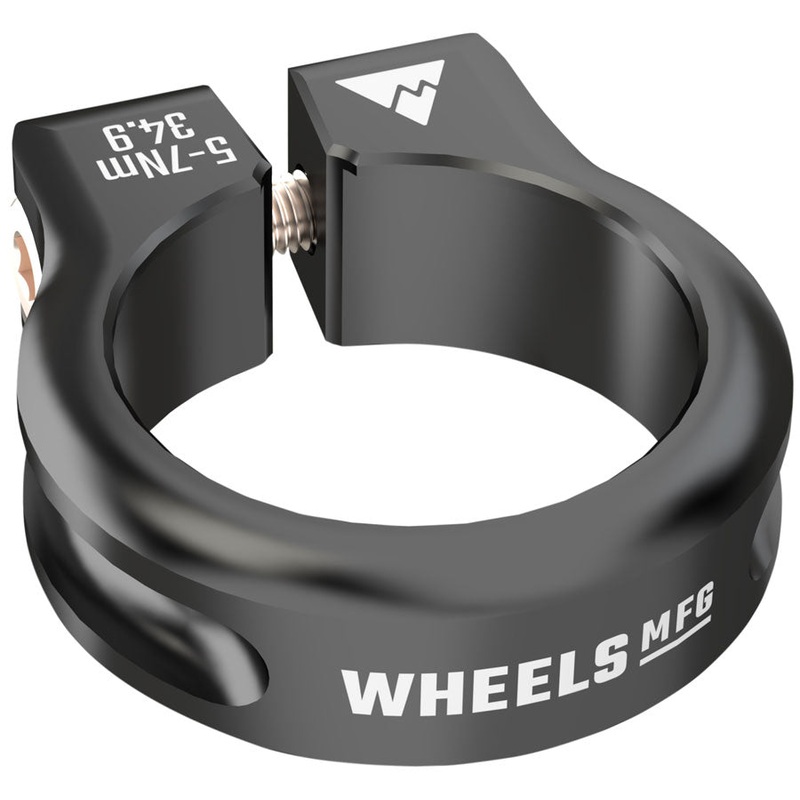 Wheels Manufacturing Seatpost Clamp – 34.9mm Bolt-On Black