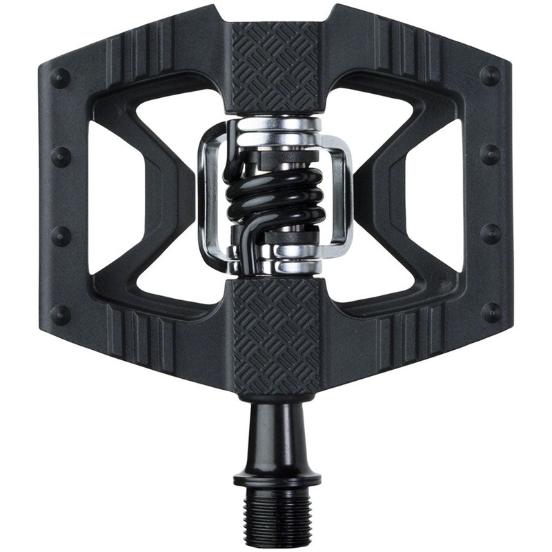 Crankbrothers Double Shot 1 Pedals – Single Side Clipless Platform Composite 9/16 BLK