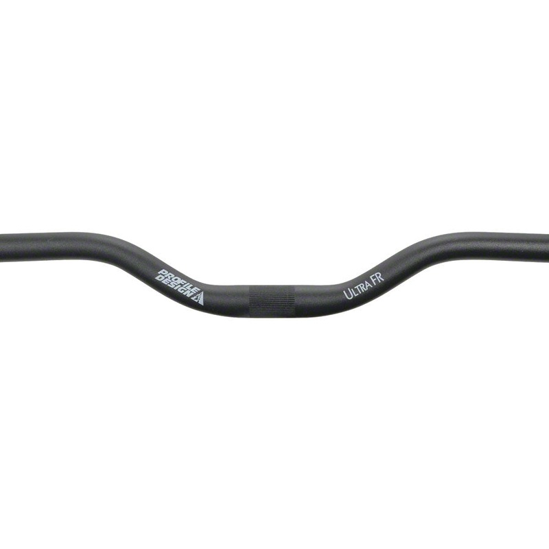 Profile Design Ultra FR Handlebar 25.4mm Bar Clamp 40mm Rise 650mm Wide BLK