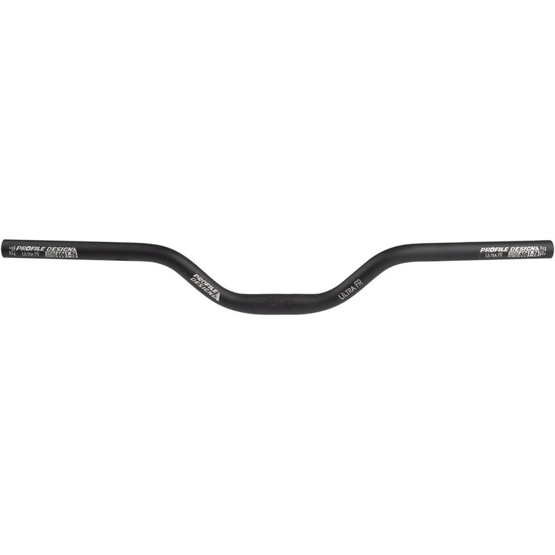 Profile Design Ultra FR Handlebar 25.4mm Bar Clamp 60mm Rise 650mm Wide BLK