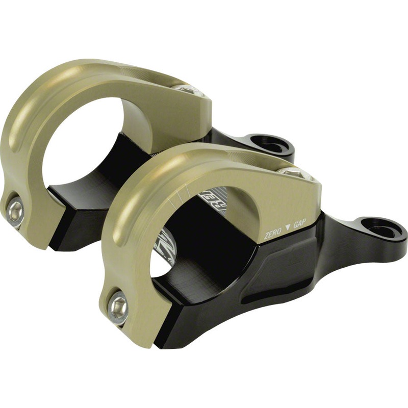 Renthal Integra 35 Stem – 45mm 35 Clamp +/-10 1 1/8 Aluminum Black/Gold