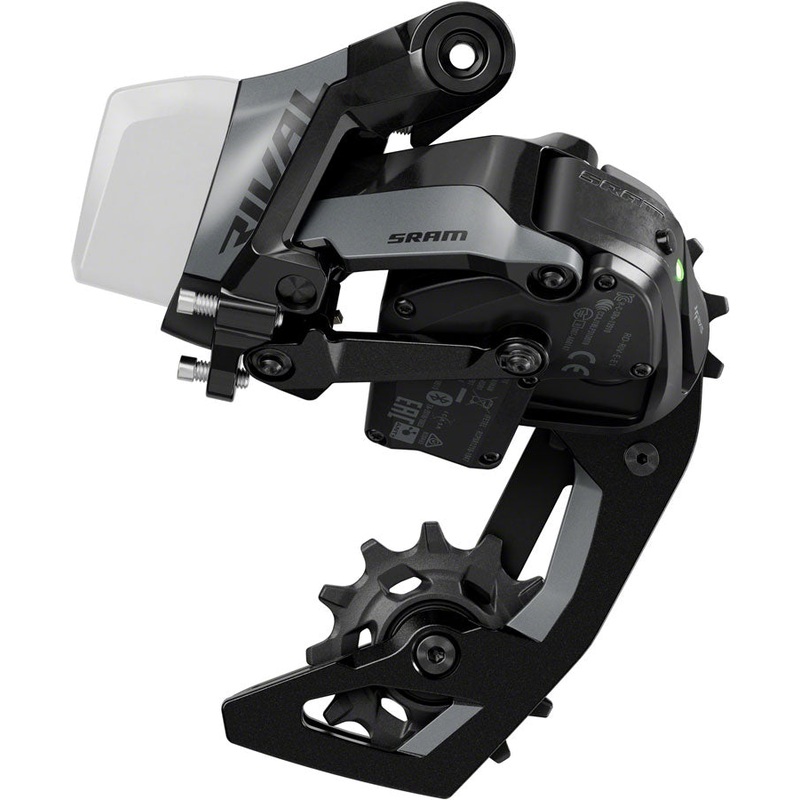 SRAM Rival AXS Rear Derailleur – 12-Speed 36t Max Battery Not Included Aluminum Cage BLK E1