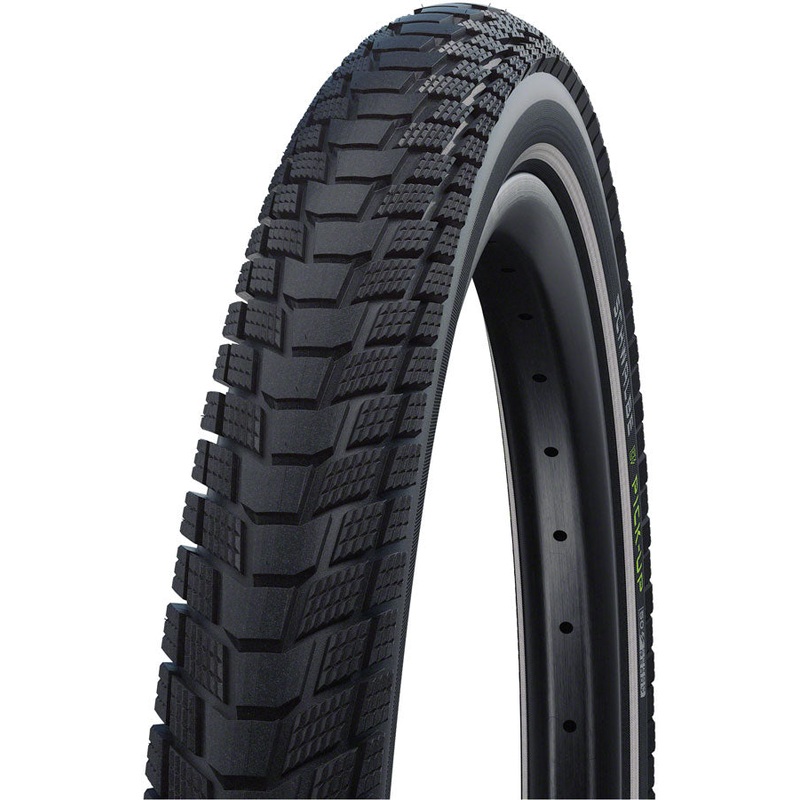 Schwalbe Pick-Up Tire – 27.5 x 2.35 Clincher Wire BLK/Reflective Performance Line Super Defense Addix E Twin Skin E-50