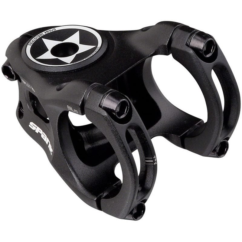 Spank Split 35 Stem – 35mm 35 Clamp +/-0 1 1/8 Aluminum Black