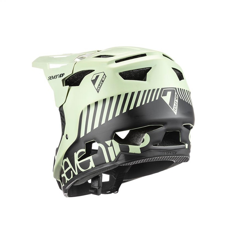 7iDP Project 23 Fiber Glass Full Face Helmet S 55 – 56cm Glacier Green/Black