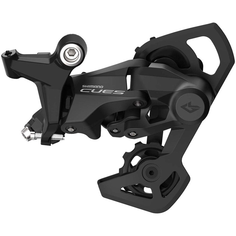 Shimano CUES RD-U4010 Rear Derailleur – 9/10-Speed Shadow Design Direct Attach Short Cage BLK
